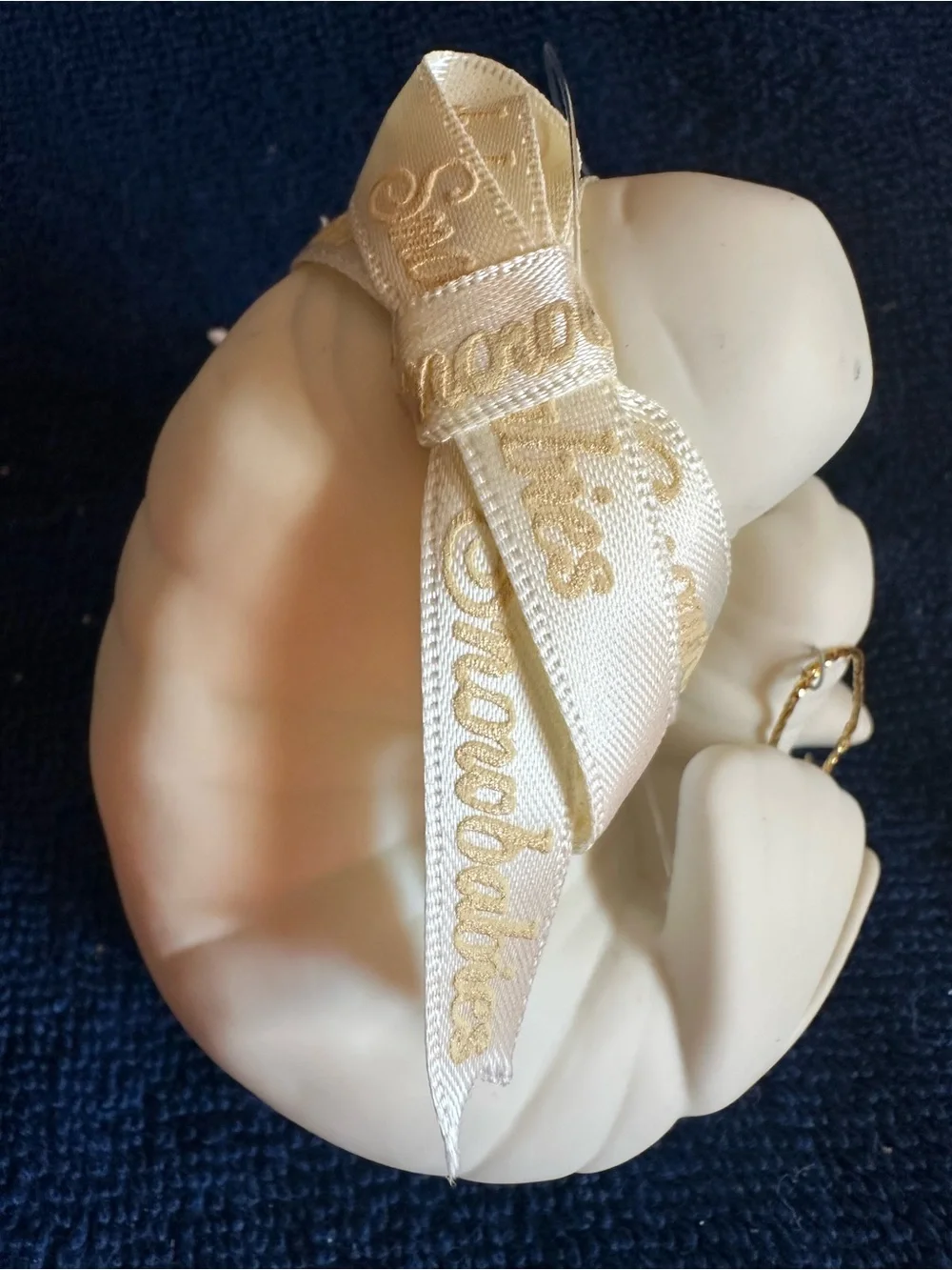 Dept 56 Snowbabies Frosty Frolic Friends Bisque Walrus & Baby Ornament 1999 NIB